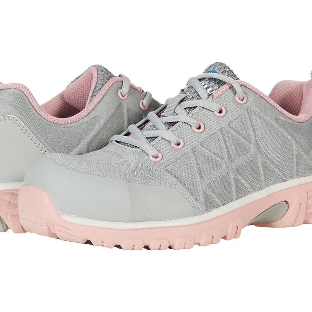 NWT Nautilus Safety Footwear Spark CT Gray and Pink 8.5M